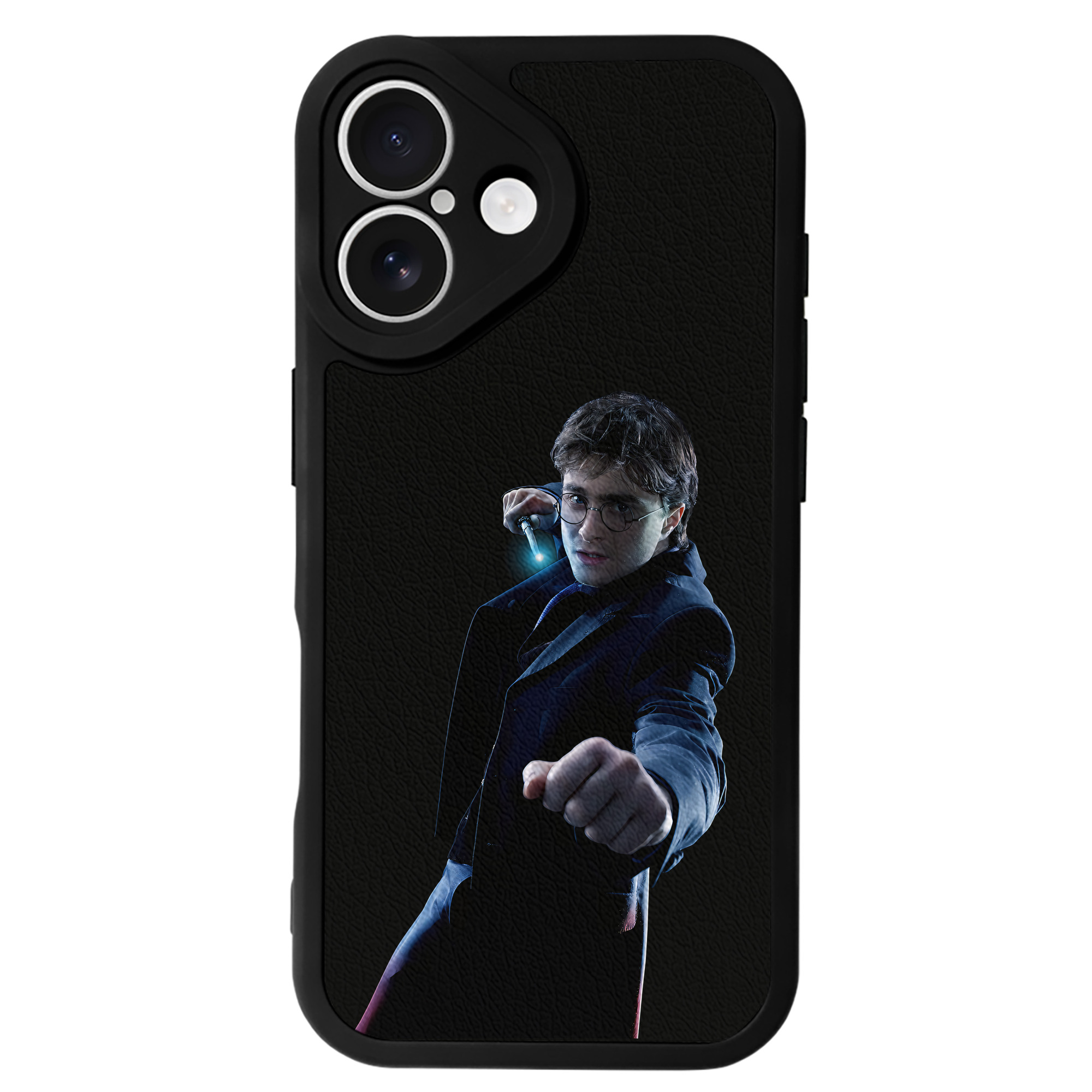 （画像用） Harry Potter ハリー・ポッターシリーズ 【iPhone 16シリーズ対応】シリコンスマホケース（レザー調） 材質：シリコン